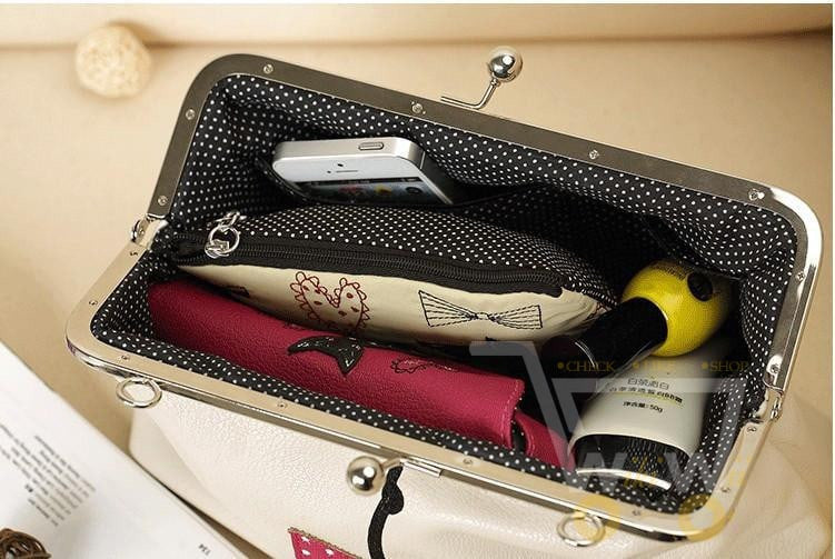 individual cute cat prints Pu material - WikiWii