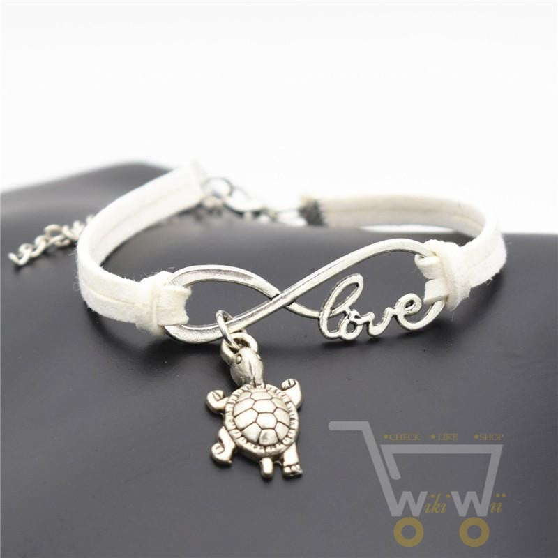 Infinity Sea Turtle Leather Bracelet-Hot Offer - WikiWii