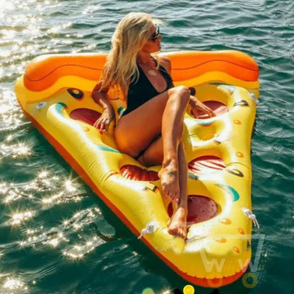Inflatable Pizza lounge -water Floating - WikiWii