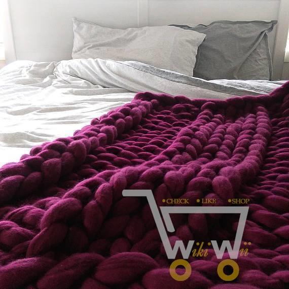 Handmade Knit Blanket - WikiWii