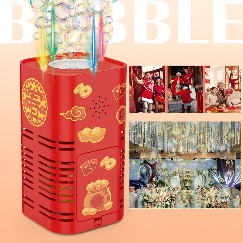 🔥Last Day Sale Price |🎁 Best Gift-Fireworks Bubble Machine