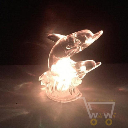 7 Changing Color LED Dolphin Night Light - WikiWii