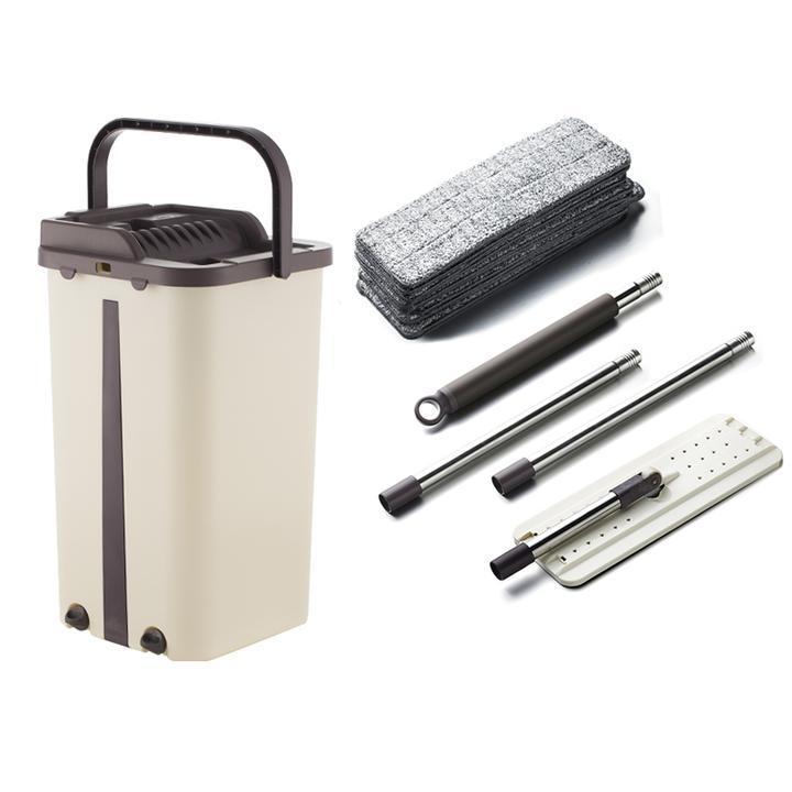 Hand free Washing Lazy Mop - WikiWii