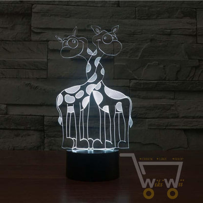 LED Giraffe LAMP- 7 COLORS CHANGEABLE - WikiWii