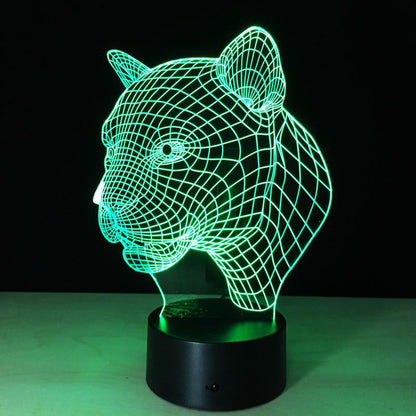 LED Leopard LAMP- 7 COLORS CHANGEABLE - WikiWii