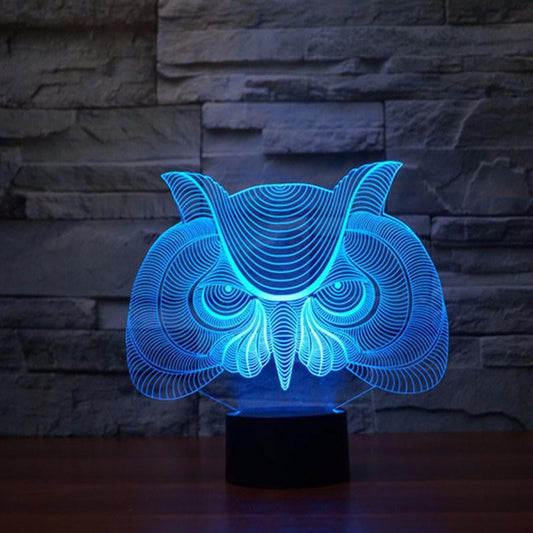 LED OWL LAMP- 7 COLORS CHANGEABLE - WikiWii