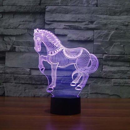 LED Running Horse LAMP- 7 COLORS CHANGEABLE - WikiWii