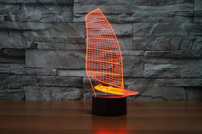 LED Sailing Board LAMP- 7 COLORS CHANGEABLE - WikiWii