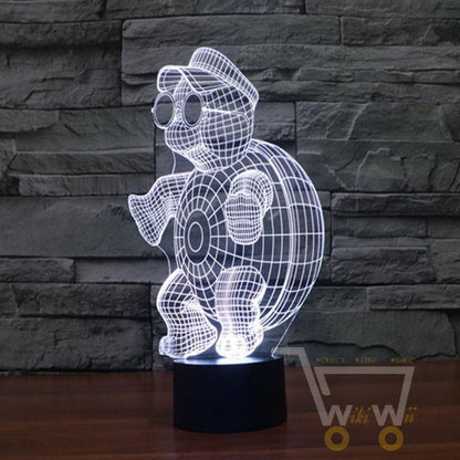 LED Turtle LAMP- 7 COLORS CHANGEABLE - WikiWii