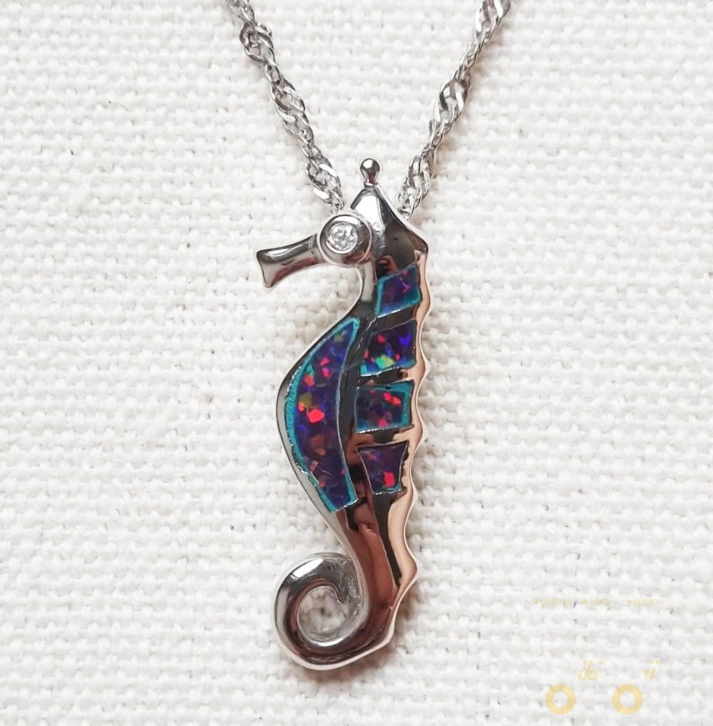 Lovely  Sea Horse Necklace - WikiWii