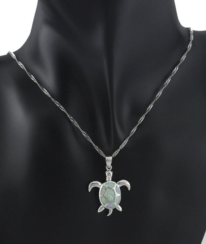 Lovely Sea Turtle Chain Necklace - WikiWii