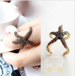 Lovely Starfish Ring - WikiWii