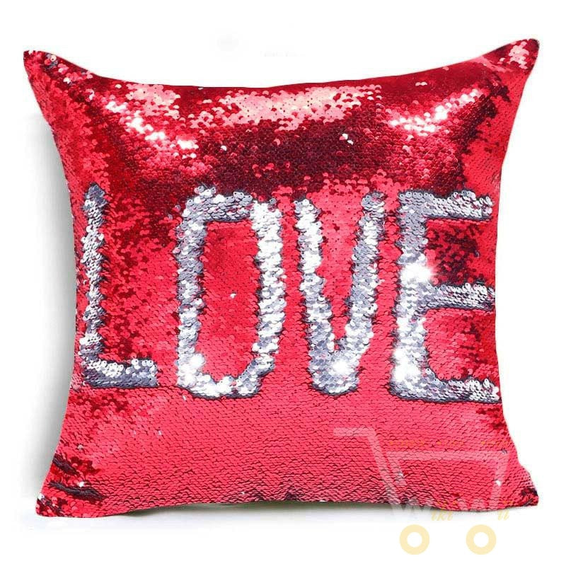 Magical Reversible Sequin Pillow Case - WikiWii