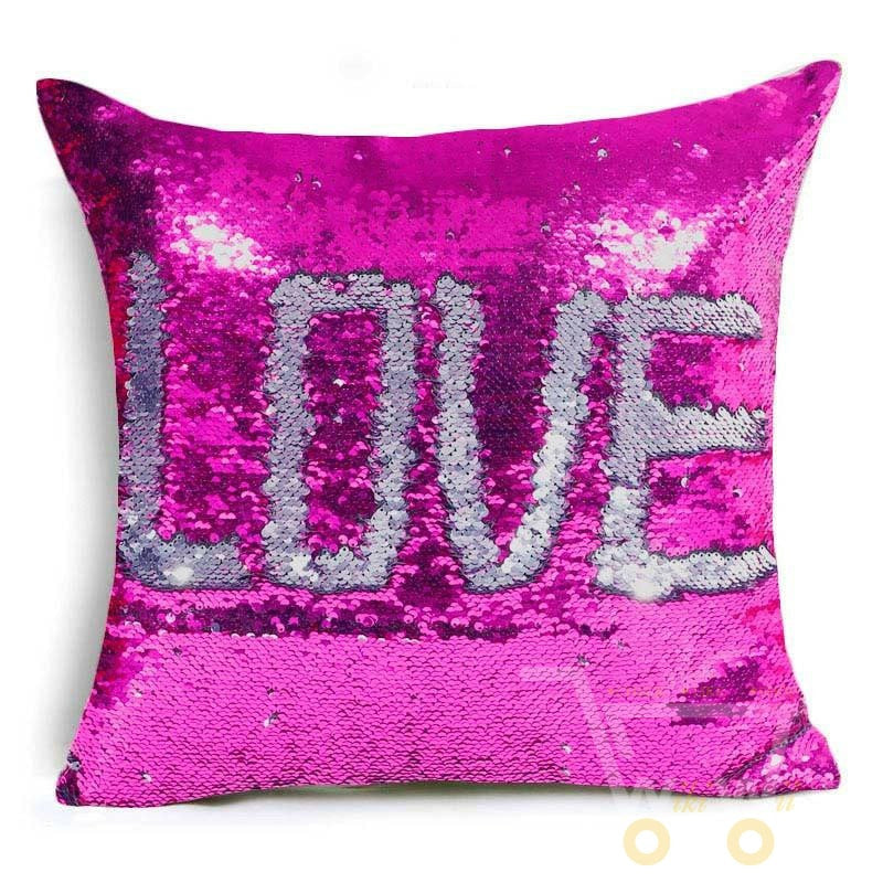 Magical Reversible Sequin Pillow Case - WikiWii