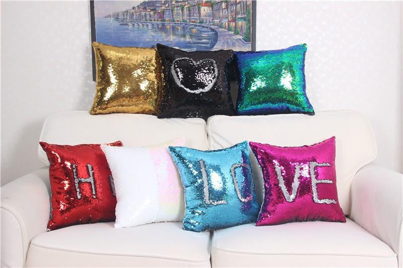 Magical Reversible Sequin Pillow Case - WikiWii