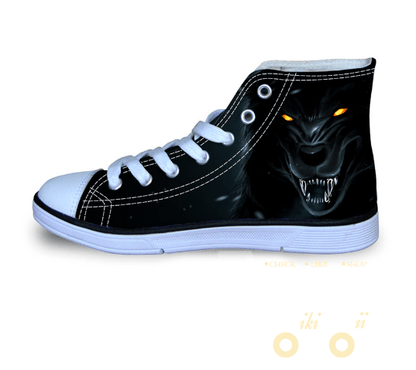 Mens Women Casual Wolf Shoes - WikiWii