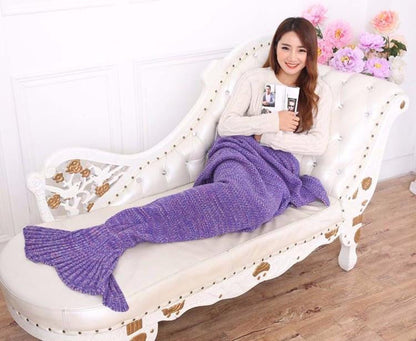 Mermaid Tail Blanket -Adult /child/baby - WikiWii