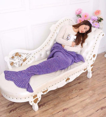 Mermaid Tail Blanket -Adult /child/baby - WikiWii