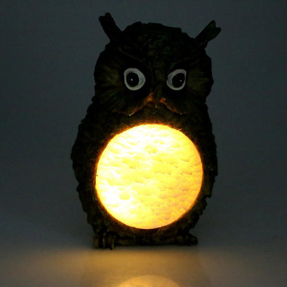 Outdoor Bird Owl Garden Solar Light - WikiWii