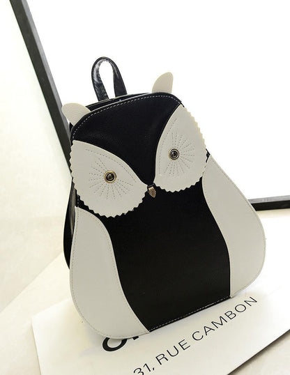 owl double shoulder bag back Joining - WikiWii