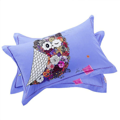 Owl girls bedding sets king / queen / twin size 100% Cotton - WikiWii