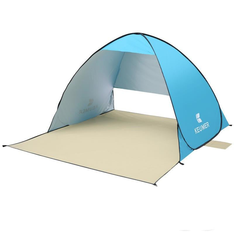 pop up opening beach tent - WikiWii