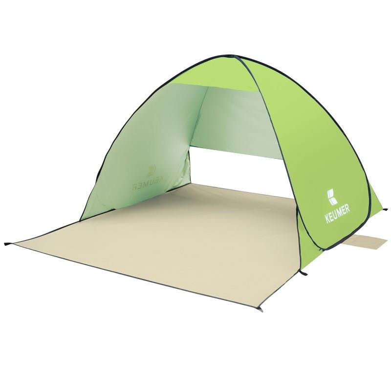 pop up opening beach tent - WikiWii