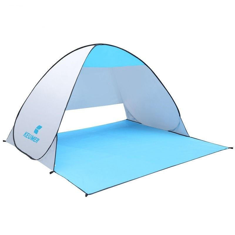 pop up opening beach tent - WikiWii