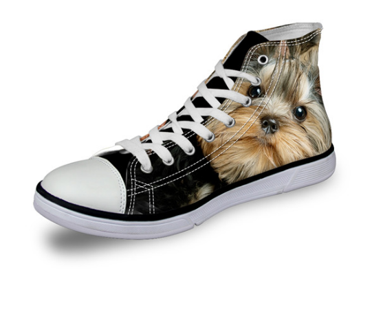 Printed Dogs Shoes - WikiWii