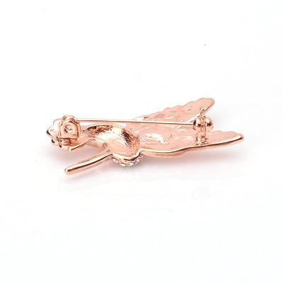 Rhinestone Hummingbird Brooche - WikiWii