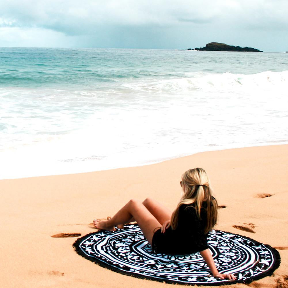 Round beach towel - WikiWii