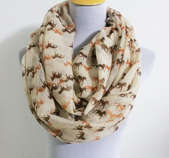 Running Horse Scarf - WikiWii