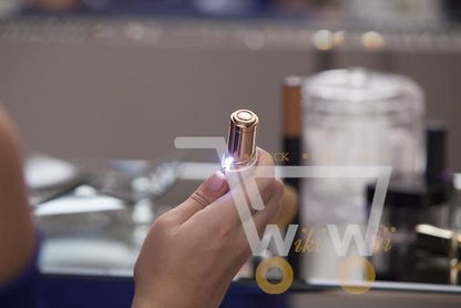 Rose Gold-Plated Epilator for Facial Hair Removal - WikiWii