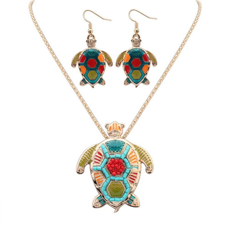 Sea Turtle Jewelry Set - WikiWii