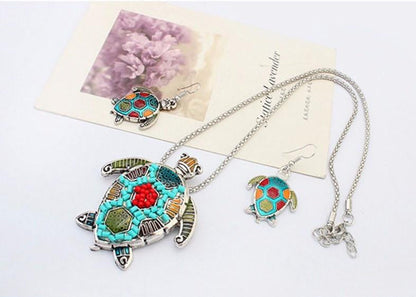 Sea Turtle Jewelry Set - WikiWii