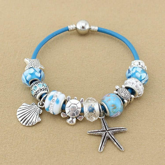 Sea Turtle-Starfish bracelets - WikiWii