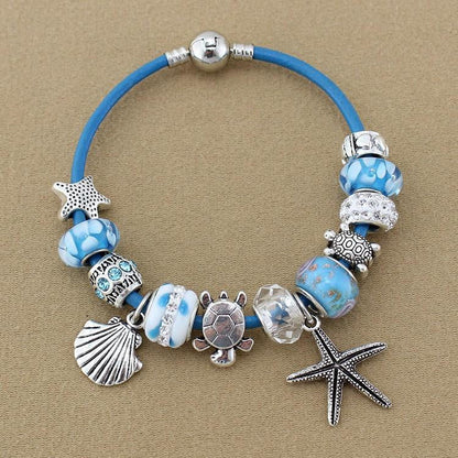 Sea Turtle-Starfish bracelets - WikiWii