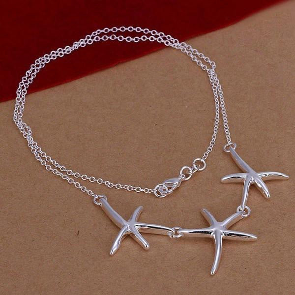 925 sterling silver starfish necklace - WikiWii