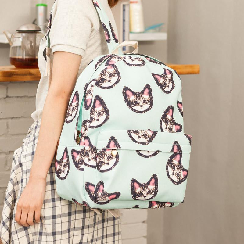 small Cartoon Cat travel bag - WikiWii