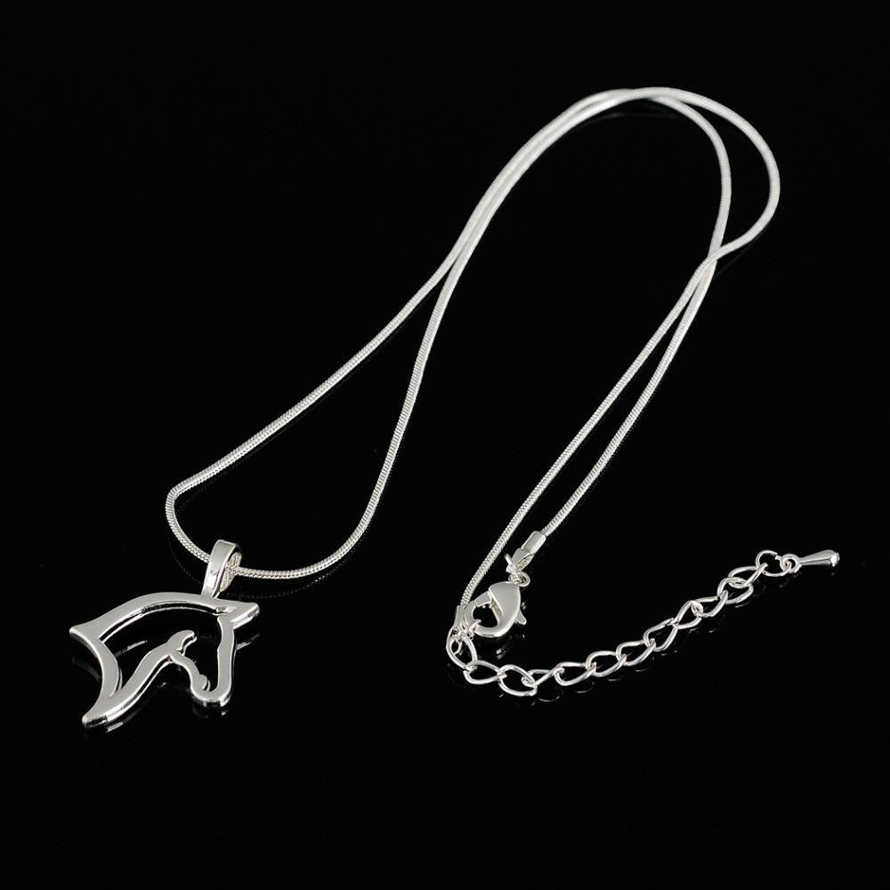 Stainless steel Horse Pendant Necklace - WikiWii