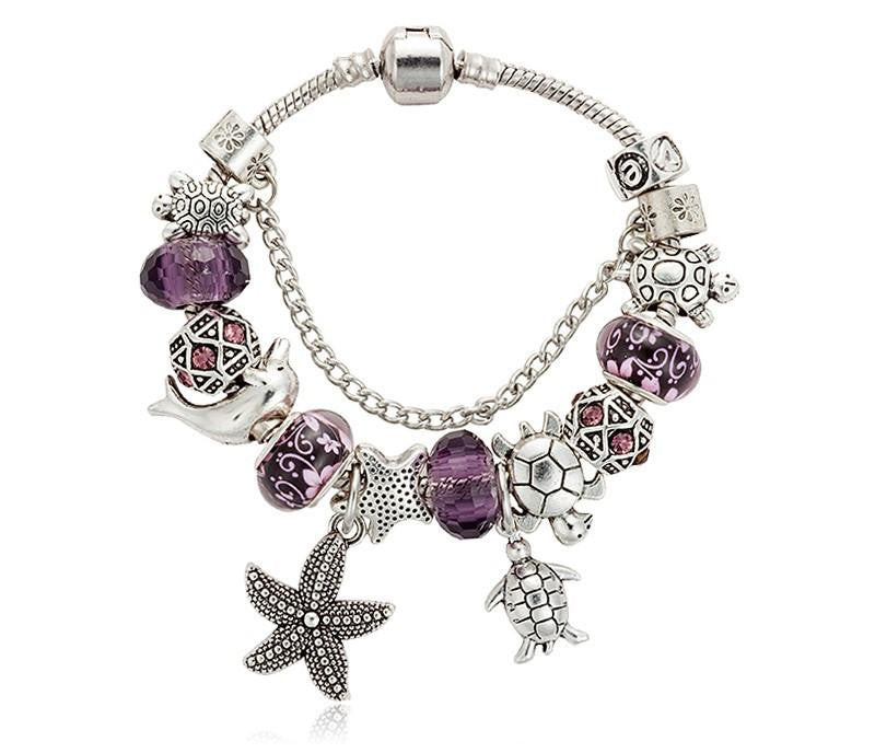 Starfish Charm Bracelets - WikiWii