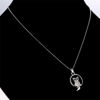 Statement Dolphin Elephant Monkey Heart owl Necklaces - WikiWii