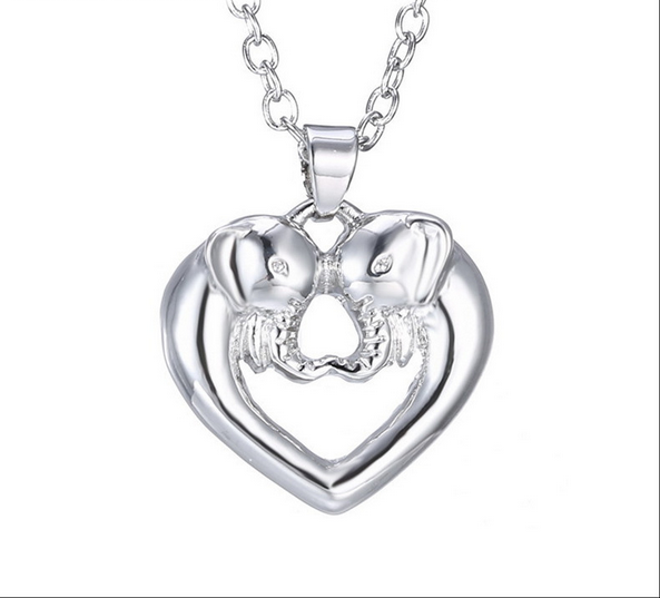 Statement Dolphin Elephant Monkey Heart owl Necklaces - WikiWii