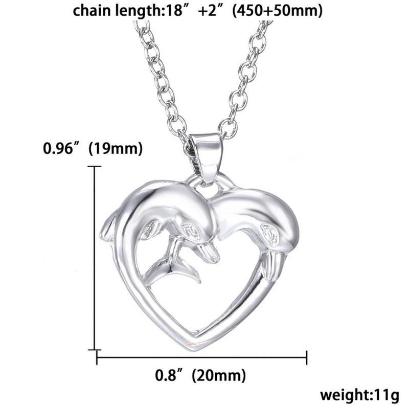 Statement Dolphin Elephant Monkey Heart owl Necklaces - WikiWii