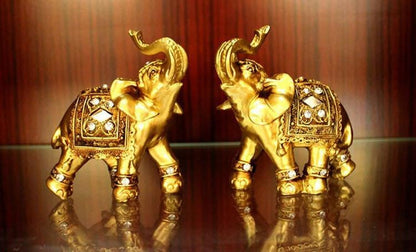 Traditional Elephant Statue -Home Decor - WikiWii