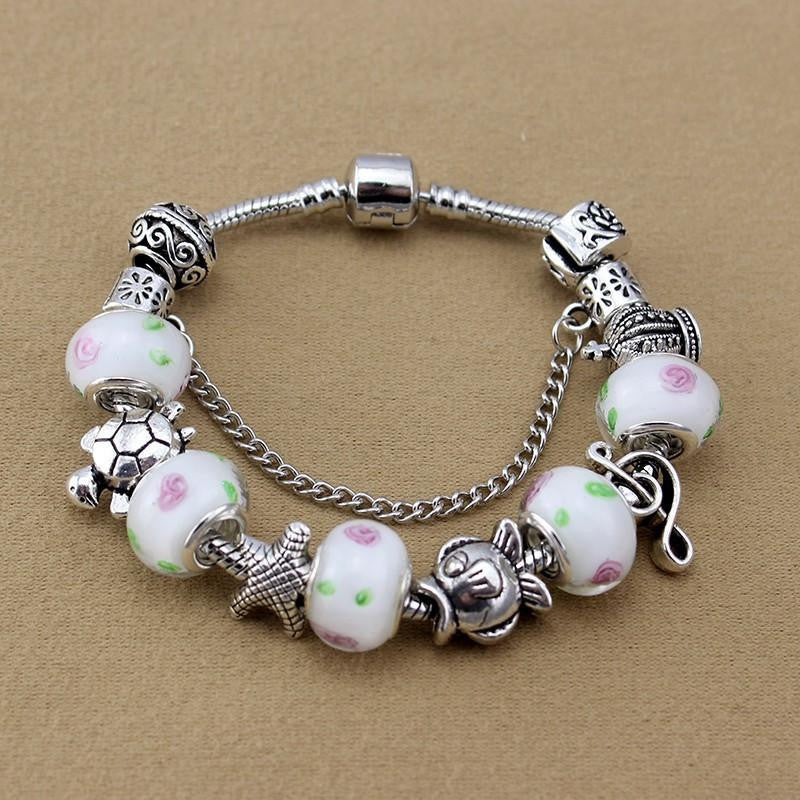 Turtle / Fish Charms bracelet - WikiWii