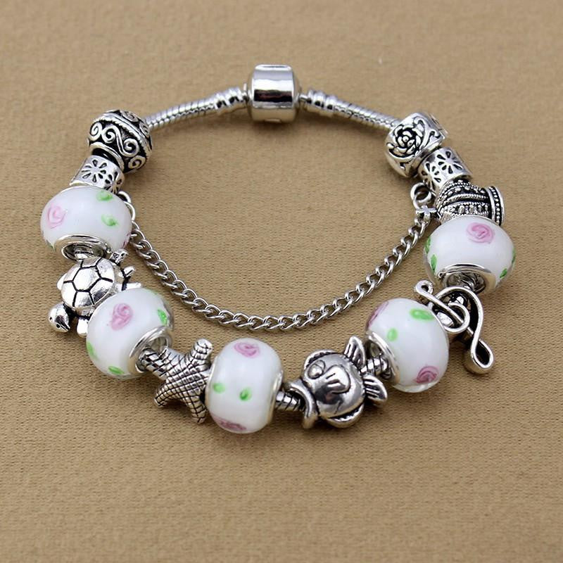 Turtle / Fish Charms bracelet - WikiWii