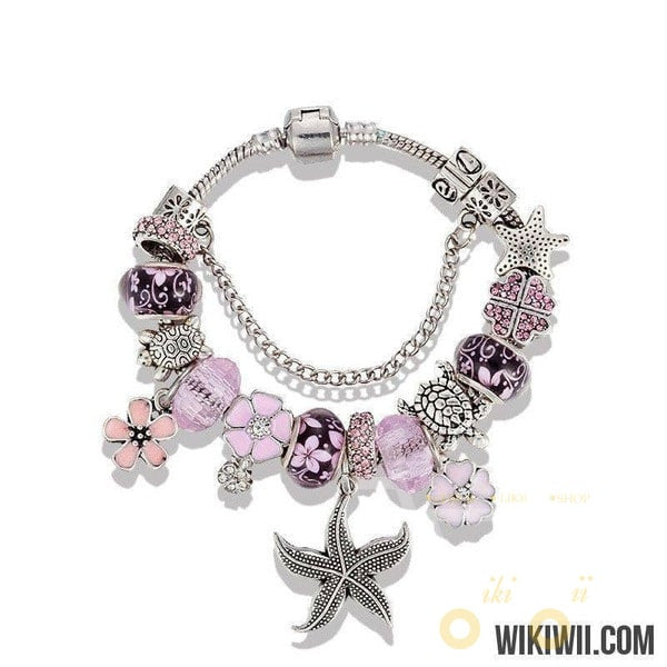 Unique New Design Starfish Charm Bracelet - WikiWii