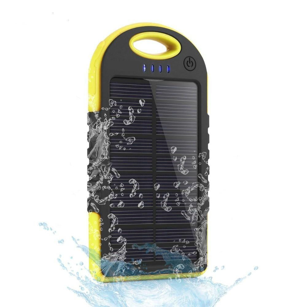 WATERPROOF SOLAR CHARGER - WikiWii