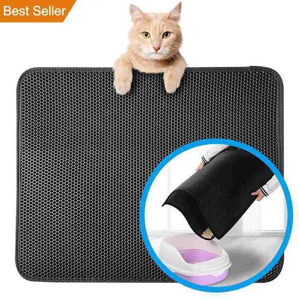 Cat Litter Mat-Double Layer - WikiWii